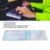129 Keys Keycaps for XDA Height Accurate Keystrokes Blue White