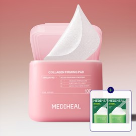 Mediheal Derma Toner Pad Collagen, original product 100 sheets, 1 piece 메디힐 더마 토너 패드 콜라겐, 본품 100매, 1개