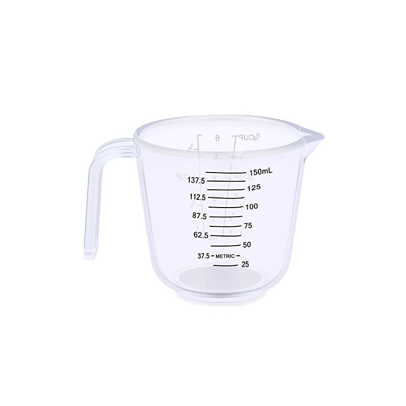 DOTINGHUX Measuring Cup, 3/4 Cup, Clear