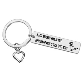 Dinosaur Keyring Inspirational Gift Dinosaur Lovers Christmas Keyring Gifts Inspirational Keychain for Daughter Son T-Rex Charm Keyring Gift Dinosaur Motivational Keychain T-Rex Encouragement Keychain