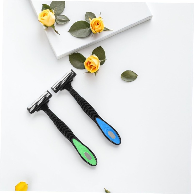 SAFIGLE 4pcs Men's Grooming Razor Portable Shaving Device for for