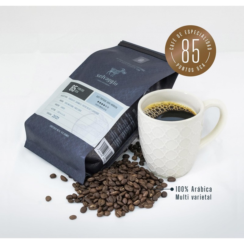 Café de Especialidad Premium Selvaggio en Grano 470 Gramos