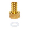 YOUHO Garden Hose Adapter Swivel Fitting GHT 3/4 to 1/2