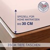 Fitted Sheet 160 x 200 cm - 35 cm Deep
