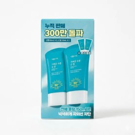 Plant Nara Light Moisture Sun Gel (60ml 2 packs + 15ml 2 packs) x 2 / 식물나라 가벼운 수분 선 젤 (60ml 2입+15ml 2입) x 2개