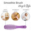 Calista Smoothie Hair Brush De-tangle Smooth Style Flexible Lightweight