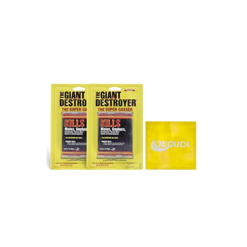 Giant Destroyer Smoke Bomb Gasser – Rodent & for Gophers,