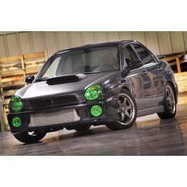Lamin-x Custom Fit Green Rigid Industries Fog Light Covers for Toyota Tacoma TRD Pro (16-)