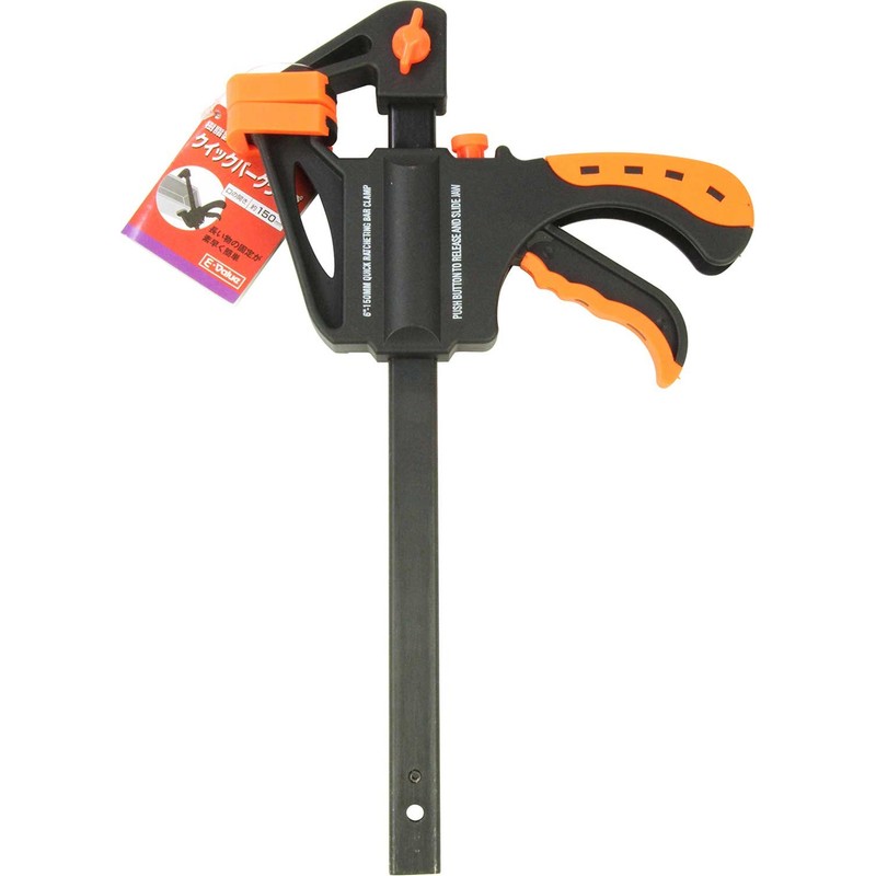 E-Value ERC-150M Resin Quick Bar Clamp Mouth Opening Approx. 5.9