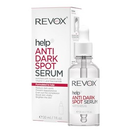 REVOX B77 - Help Anti Dark Spot Serum, 30 ml, Sérum Antimanchas, Reduce y Previene Manchas Oscuras, Minimiza Cicatrices Acné Pigmentadas, Unifica la T
