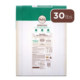 NUTRO NATURAL CHOICE Adult Dry Dog Food, Lamb & Brown Rice Recipe Dog Kibble, 30 lb. Bag