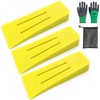 Cutting Wedges, Forestry Use, Set of 3, Plastic Wedges, For