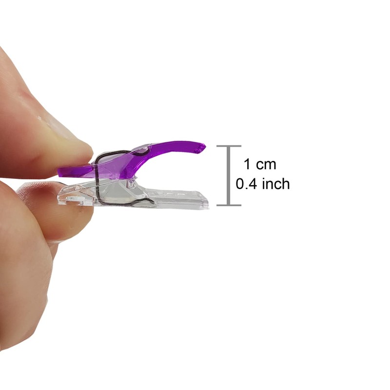 20 Pcs Clips for Sewing, Multi-Purpose Plastic Quilting Clips, Sewing