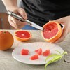 2PCS Grapefruit Knife, Curved Serrated Grapefruit Knife, Stainless Steel Kiwi