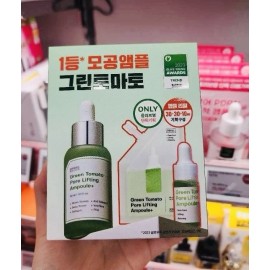 Sungboon Editor Green Tomato Pore Lifting Ampoule+ 30ml + Refill + 30ml & 10ml
