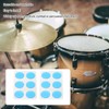 30Pcs Drum Dampeners Gel Pads Silicone Drum Silencers Sound Dampening