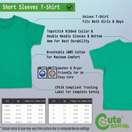 Toddler T-Shirt Fruit Watermelon Cotton Fruit Boy & Girl Clothes Watermelon Baby Funny Tee Kelly Green Design Only 4T
