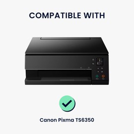 kwmobile Linen Dust Cover Compatible with Canon Pixma TS6350 Dust Cover - Printer Protection - Dark Grey