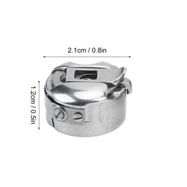 Stainless Steel Sewing Machine Bobbin Case, Industrial Bobbin Case, 5 Piece Set Bobbin Holder Case