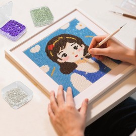 Egaageoi Bead Organizers and Storage - 15-Piece Clear Bead Organizer Box with Hinged Lids for Jewelry Making, Diamond Painting, Art, Craft and Sewing Supplies, Small Parts Storage