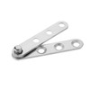 MroMax 1Pcs 59mm Length Stainless Steel 360 Degree Rotable Door