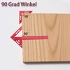 Centre Finder, Accurate Centring Angle, 90 Degree, 45 Degree Angle,