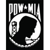 POW MIA Black Decal 5" in The United States