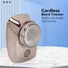 Electric Mini Beard Trimmer USB Rechargeable Floating Head Precise Trimming