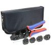 HKS Coax Ratchet Crimping Tool Set for Coaxial RG Cable