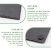 ZJIVQO Reptile Basking Platform Slate,Reptile Feeder Rock Plate,Snake Breeding Tray,