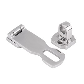 Boat Stainless Steel Locker Latch Clamp Anti Rattle Marine Hatch Fastener 75MM