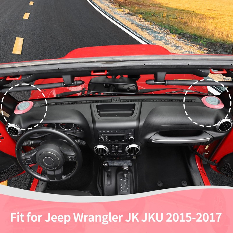 RT-TCZ for Jeep JK A Pillar Speaker Trim Cover for