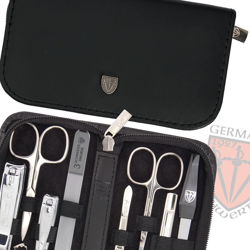 Drei Schwerter Napoli Nail Manicure Set Black