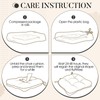 Basic Beyond Chair Cushions for Dining Chairs 6 Pack, Memory