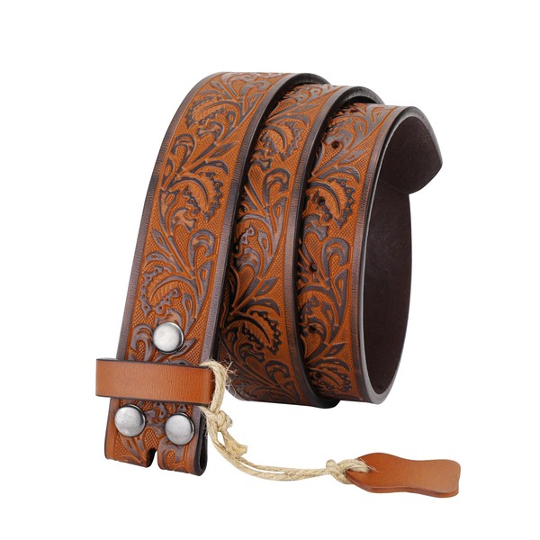 GENEMEN Western Belt (Brown,120)
