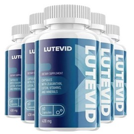 Lutevid Vision Supplement Advanced Formula Healthy Vision (300 Capsules) 5-Pack