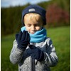 Playshoes Finger Glove Unisex Fleece, navy