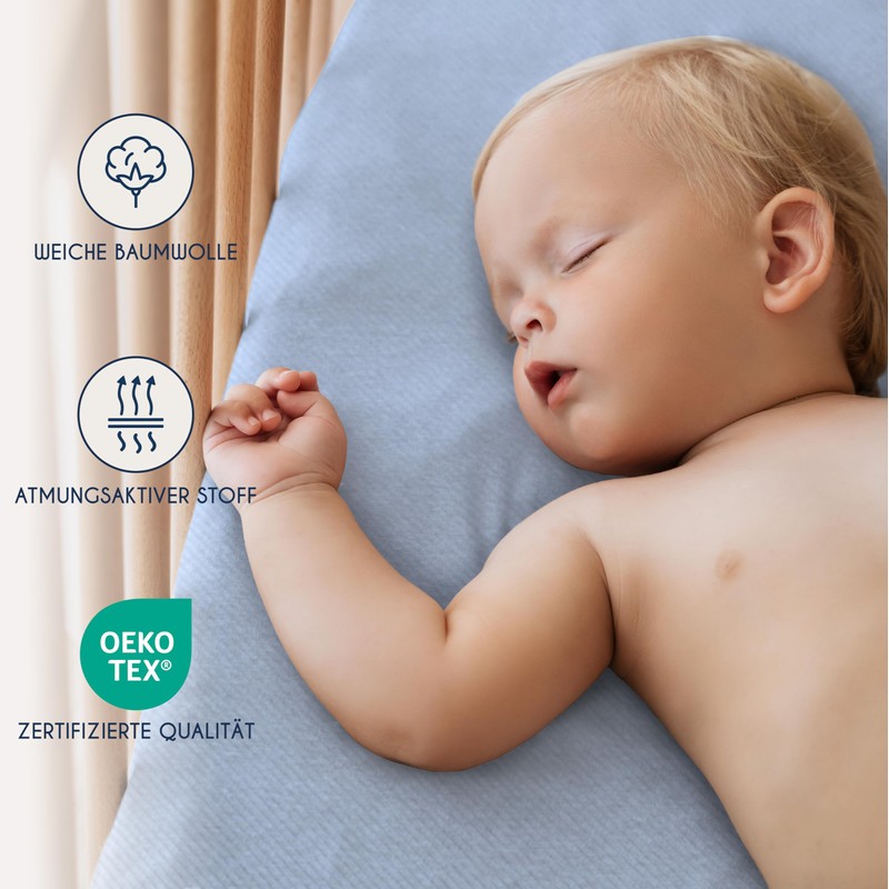 Dreamzie Fitted Cotton Sheet with Elasticated Waistband