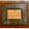 TIFFANY STUDIOS FRAME #939 Perpetual Calendar Inserts: Beige or Green