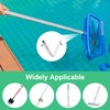 8 Pcs Stainless Steel V Clips for Pool Brush, Push