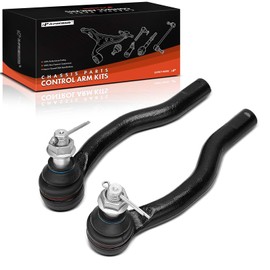 A-Premium 2 x Front Outer Tie Rod Ends, Compatible with Nissan Pathfinder 2004, Titan 2004-2015, Armada 2005-2015 2017-2022 & Infiniti QX56 2004-2013, QX80 2014-2022