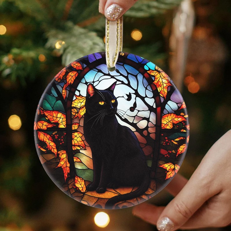 Touber Christmas Ornaments - Tree Decorations - Black Cat in