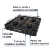 Foset PAGA-4N 4-burner rim gas grill, black