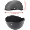 Half Helmets Motorcycle Helmet, Retro Half Shell Helmet, Matte Black