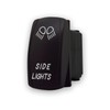 Side Lights - Green - Laser Etched 5-Pin Double Pole
