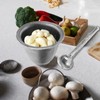 Ipetboom 1Set Manual Garlic Crusher and Pestle Kitchen Spice Grinder