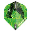 RED DRAGON Snakebite Ionic Snake Head Green Dart Flights -