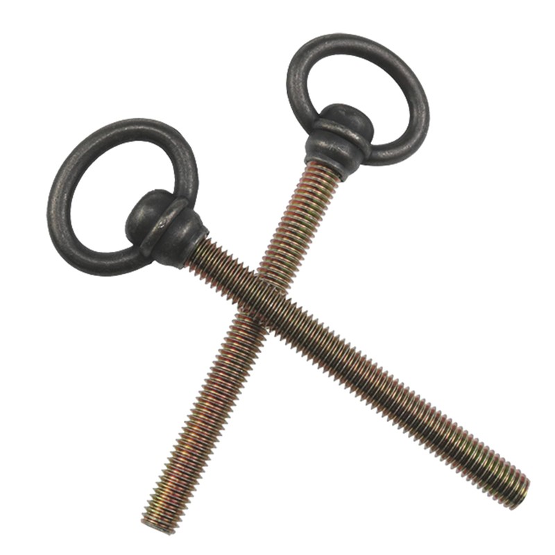 Xhziy 4 Pack M8 x 105 mm Antique Brass Swivel