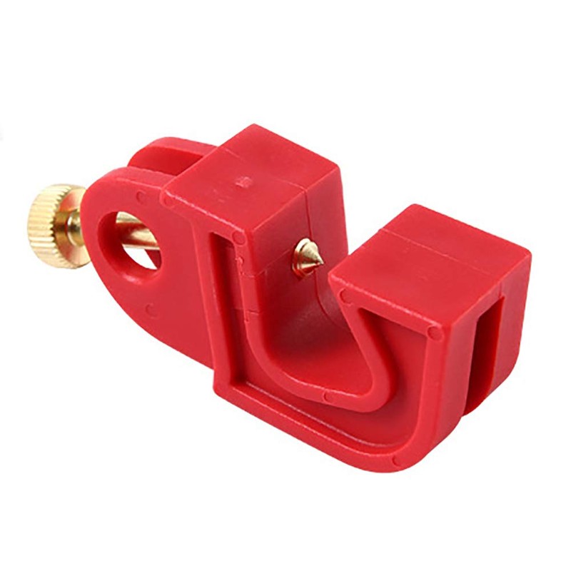 POFET 2pcs Universal Circuit Breaker Lockout Red with Twisted Screw,