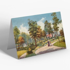 GREETING CARD - Vintage Alabama USA - Birmingham. Glen Iris Park